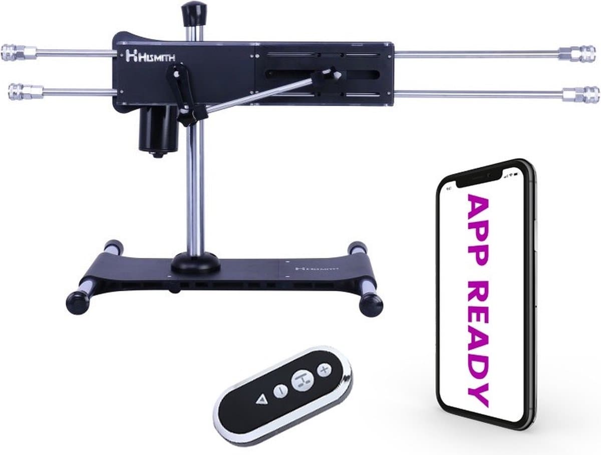 Hismith Pro 4 Quattro Sex Machine – Premium Seksmachine Smart App – 4 KlicLok Aansluitingen — afbeelding 1