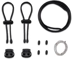 Dungeon Lab Geleidende Rubberen Ringen Pro KIT - Zwart