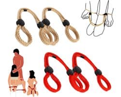 BDSM Extreme - Sex Toys voor Koppels - Seksspeeltjes voor Koppel - Shibari Touw – Bondagesets - Sexspeeltjes voor Koppels - Couple Games – Bondagesets – Zwart