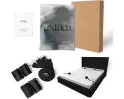 Extacia BDSM Bed Handboeien - Matras SM Set - Bondage Handboeien Set - Handboeien - Sex Toy voor Koppels - Seksspeeltje