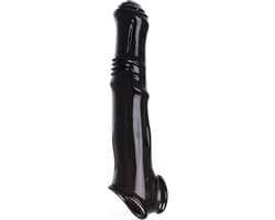 Vibrerende penis sleeve - Verdikkend en verlengend - Vibrator Penismouw - Grotere penis - Langere seks - Meer genot - Ejaculatie uitstellen - One size