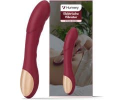 Humery® Vibrator voor Vrouwen – Buigbare G-Spot Vibrator – Clitorale Vibrator – Flexibel Siliconen Seksspeeltje – 12 Vibratiestanden – Stil – Voor Solo- en Partnergebruik