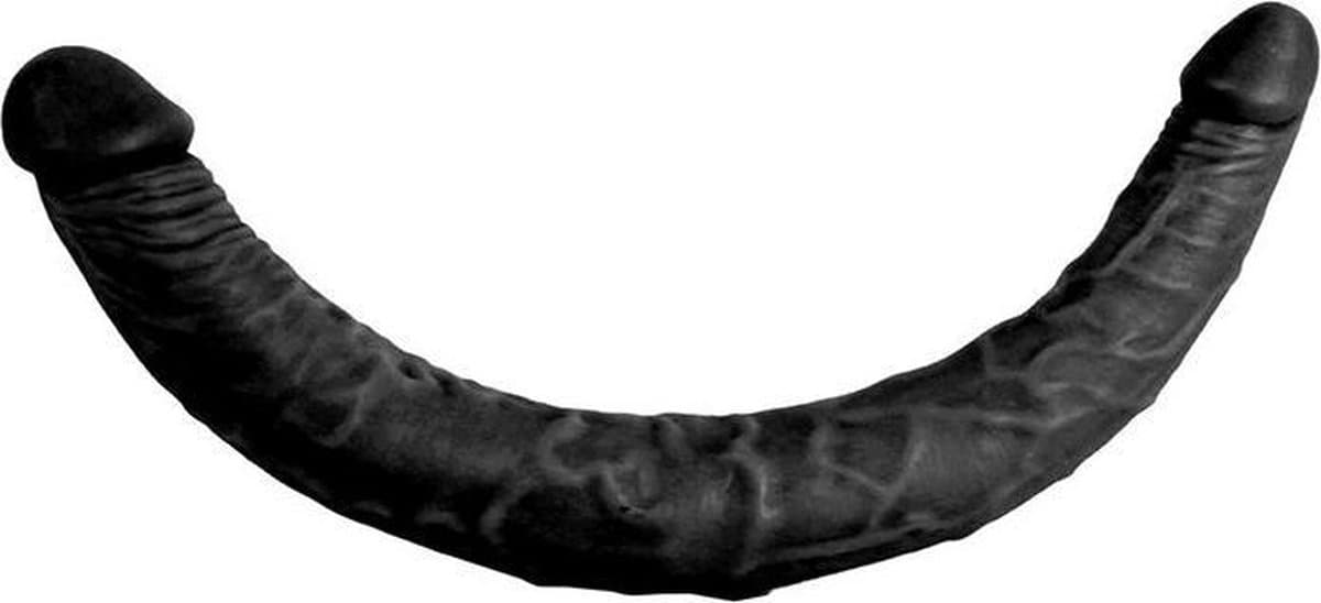 Kiotos Cox Dubbele Dildo 30 cm – zwart — afbeelding 1