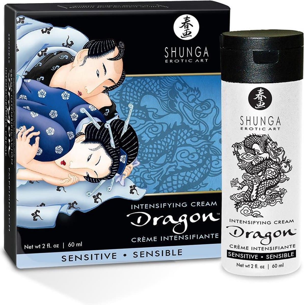 Shunga - Dragon Intensifying - Stimulerende Creme Voor Hem — afbeelding 1