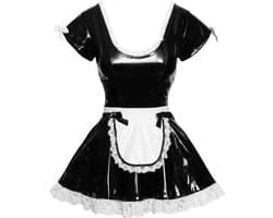 Vinyl Maid's Dress L