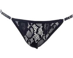 BamBella ® - String - One size - Sexy Zwart Erotische onderbroek Heren