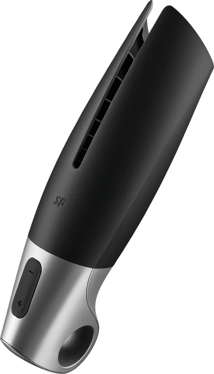 Satisfyer 'Power Masturbator', 23 cm, met app, Bluetooth, geribbelde structuur — afbeelding 1