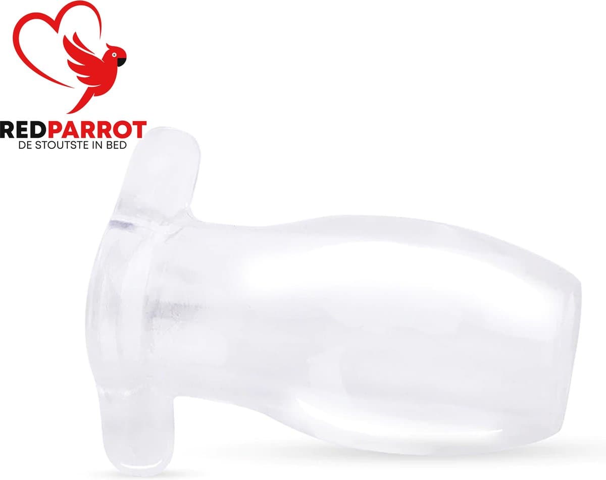 Holle buttplug PRO | Tunnel plug | Luxe uitvoering | Transparant | Siliconen | Anaal | Kont | Anus | Anaalplug — afbeelding 1