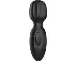 Pixey 2GO Mini Wand Vibrator - 10 Standen - USB Oplaadbaar - Waterdicht - Zwart