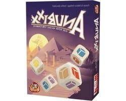 Anubixx Dobbelspel - Pyramide Bouwen Spel - Gezellige Spelavond - Iedereen Bouwt Mee - 10 x 25 x 134 cm