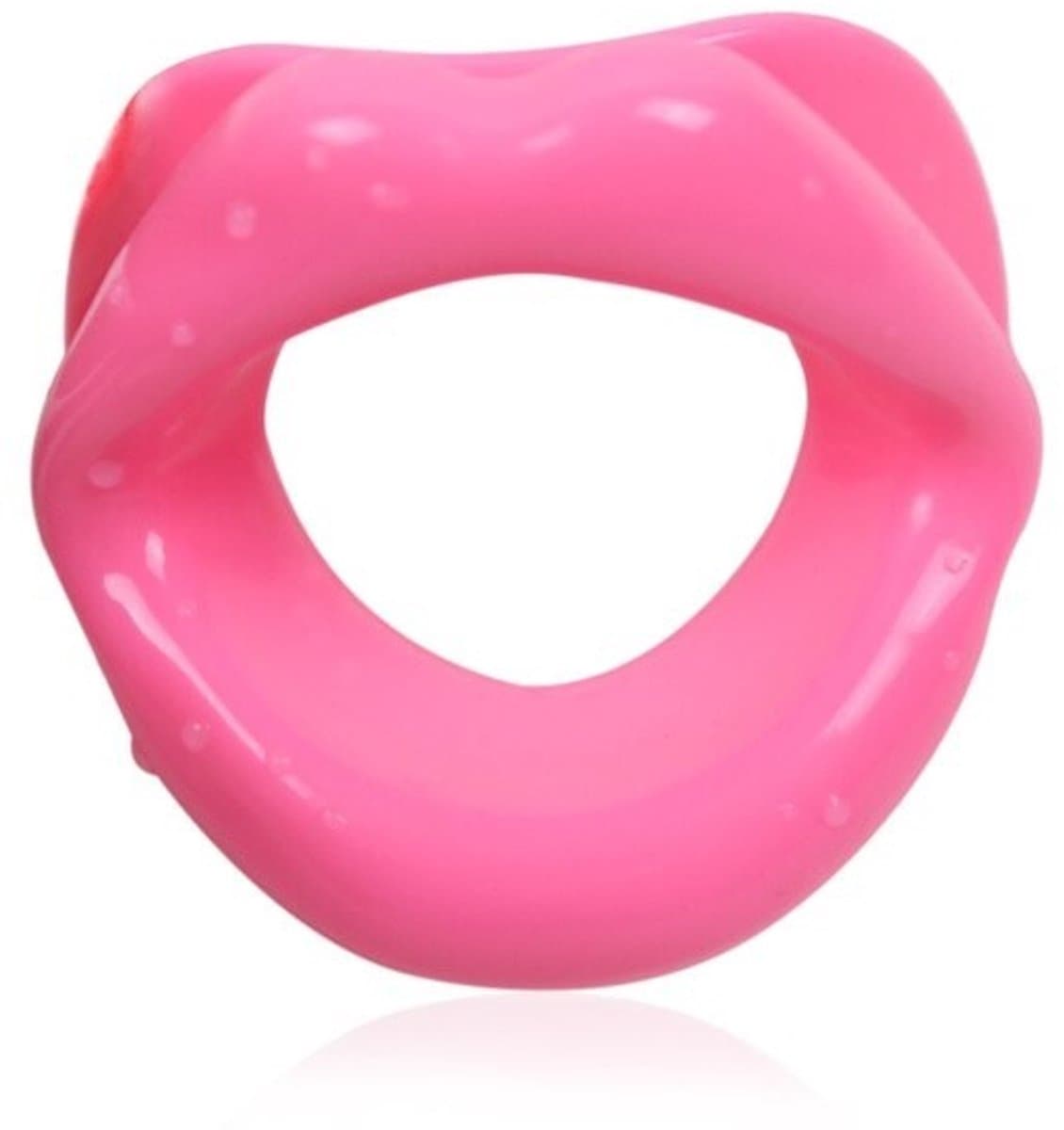 Nooitmeersaai - Mondknevel lippenvorm - Siliconen - Roze - One-size — afbeelding 1