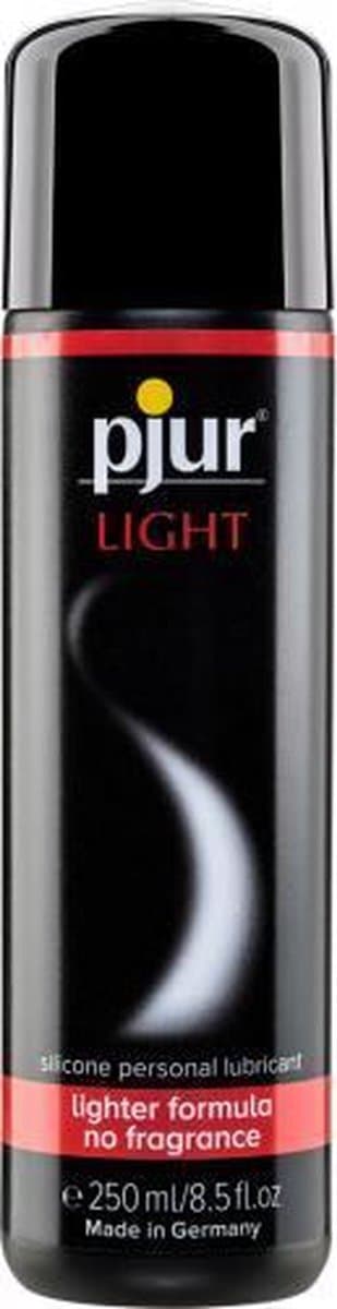 Pjur Light Glijmiddel - 250 ml - Waterbasis - Vrouwen - Mannen - Smaak - Condooms - Massage - Olie - Condooms - Pjur - Anaal - Siliconen - Erotisch — afbeelding 1