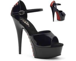EU 45 = US 14 | DELIGHT-660FH | 6 Heel, 1 3/4 PF Close Back Sandal