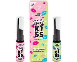 Flirt Kiss Gel Strawberry Mint 2x8 gr