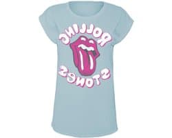 Band T-shirt - Muziekshirt Dames - Muziek Liefhebbers - Officieel Gelicentieerd - 100% Katoen - Mintgroen