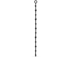 Lange Anaalketting 105 cm - Zwart