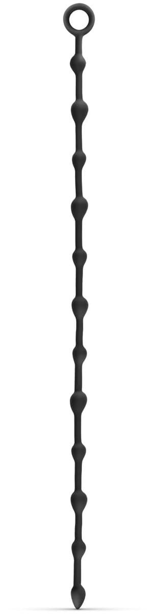 Lange Anaalketting 105 cm - Zwart — afbeelding 1