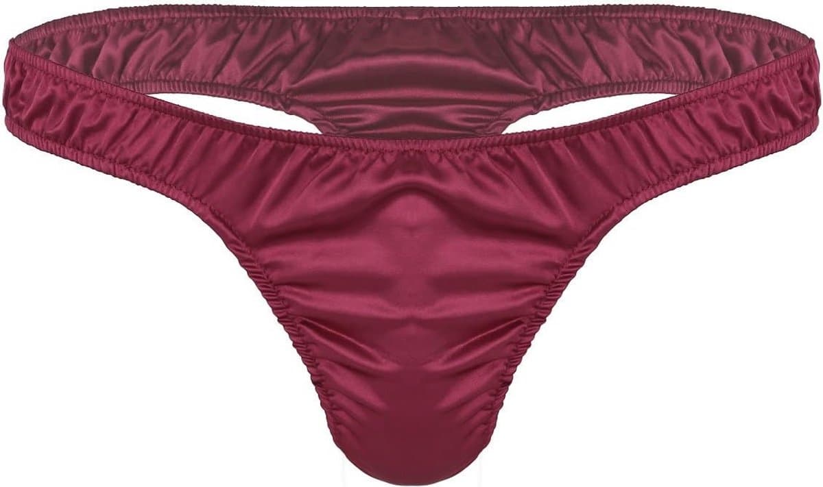 Sexy Heren Bikini Slip String Laag Tailleband Erotisch Ondergoed — afbeelding 1